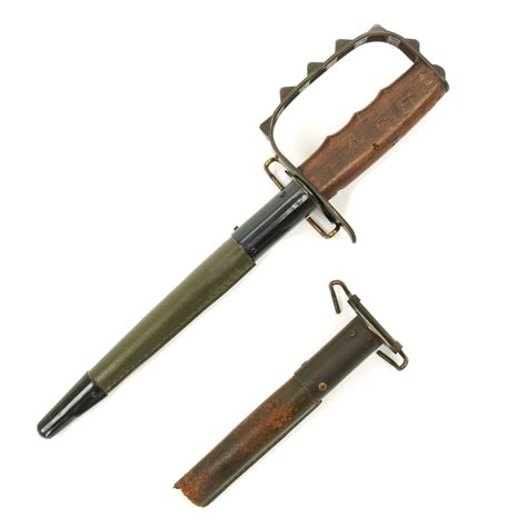 Original Us Wwi M1917 Trench Knife By Lf And C Dated 1917 With Origi