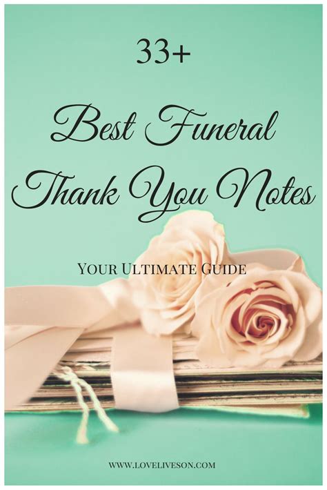 33 Best Funeral Thank You Cards Love Lives On Sympathy Thank You