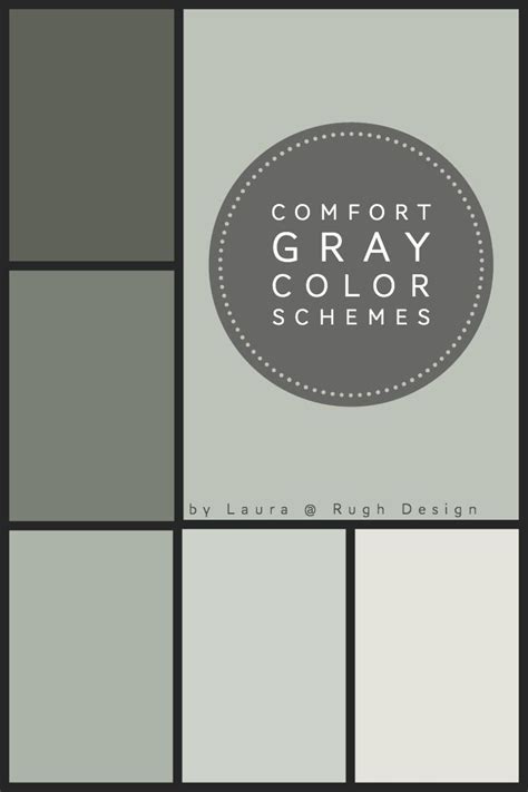 Comfort Gray Coordinating Colors And Color Schemes Comfort Gray Grey