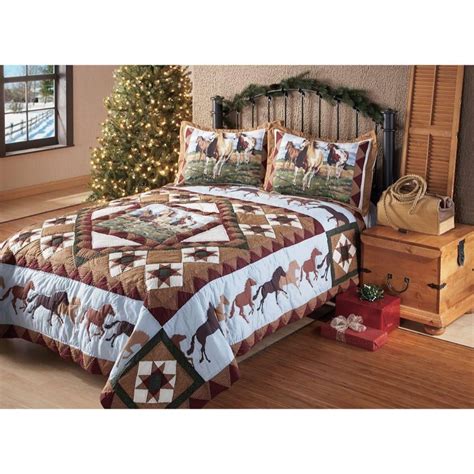 Free shipping on many items | browse your favorite brands. Horse Whisperer Full-Queen Quilt | Toddler bed set, Full ...