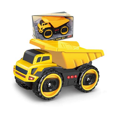 Middle Size Friction Engineering Car Inertia Dumper Truck Toys With