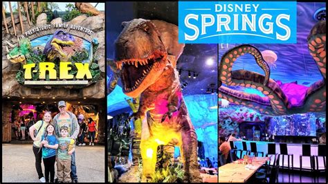 Coolest Dinosaur Themed Restaurant At Disney Springs In Orlando Florida