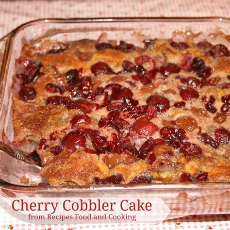 cherry cobbler cake recipes food and cooking recipe blueberry cobbler recipes easy peach