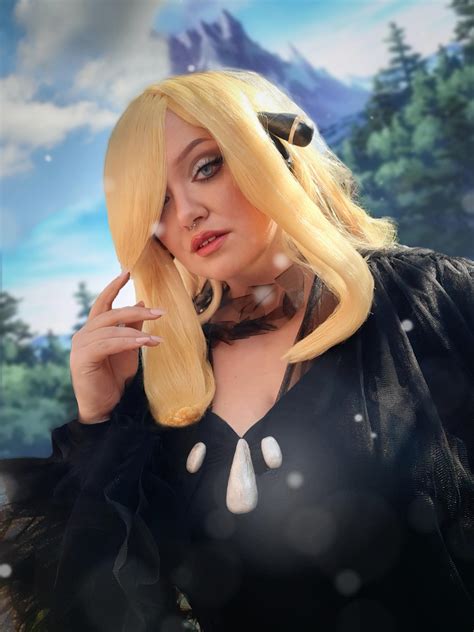 Self Champion Cynthia Pokémon Cosplay By Filosofie Cosplay R