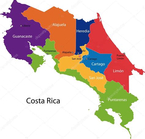 Mapa De Costa Rica 2022