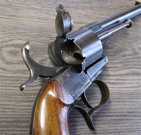 Single Action Pinfire Revolver Eugène Lefaucheux Nineteenth
