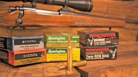 Cartridge Hall Of Fame 7mm Remington Magnum Ammunition Midwayusa