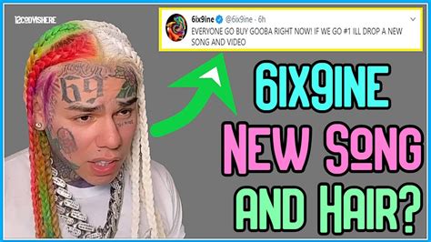 6ix9ine New Song And New Hair Youtube