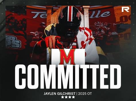 Rivals Offensive Lineman Jaylen Gilchrist Commits To Maryland