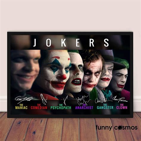 The Maniac Comedian Psychopath Clown Ts Joaquin Joker Lovers Movie