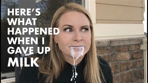 What Happened To My Body When I Gave Up Milk Skip2mylou Youtube