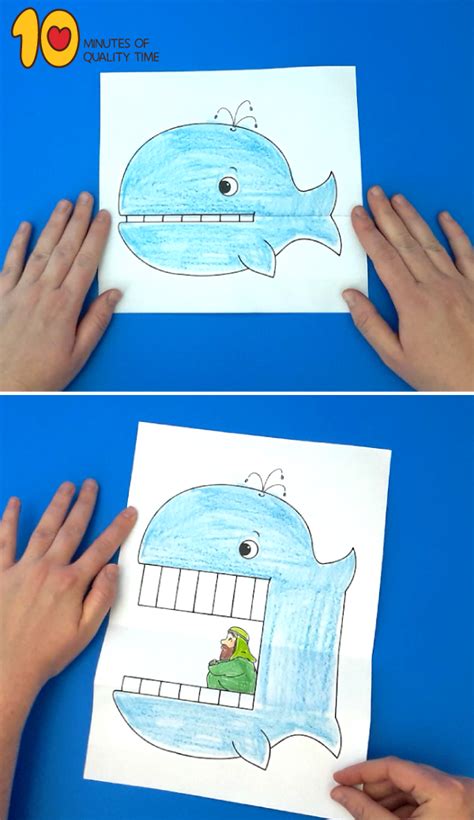 Jonah and the Whale Craft – 10 Minutes of Quality Time