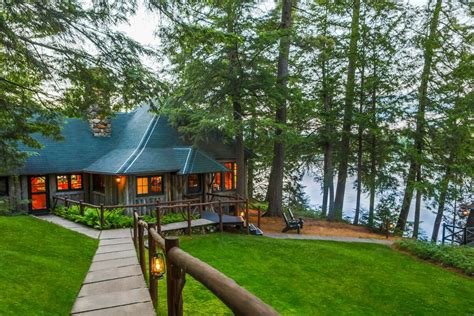 Iconic Lakefront Camp For Sale In The Adirondacks