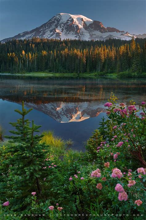 Reflection Lake Mt Rainier By Sean Bagshaw On 500px Nature