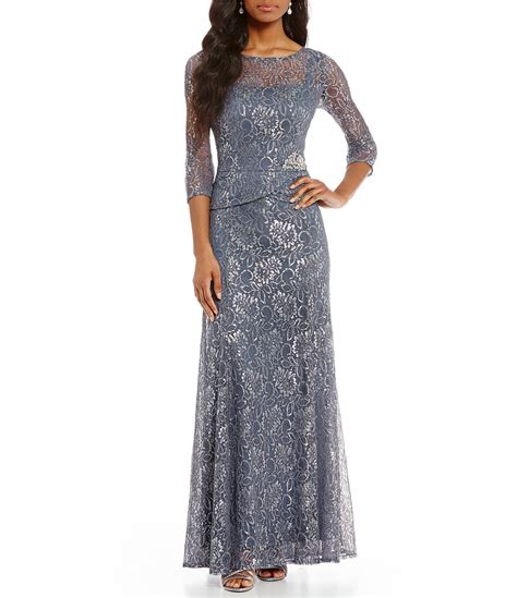 Shop For Emma Street Metallic Lace Mock 2 Piece Gown At Visit Mother Of The