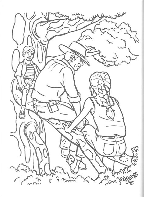 Jurassic Park Official Coloring Page Jurassic Park Photo 43330850 Fanpop