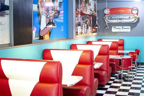 Digital File 50s Diner Retro Diner Backdrop 1950s Drive In American
