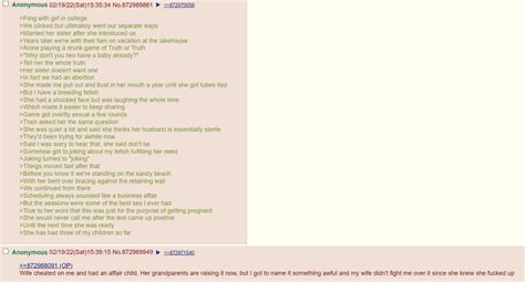 anon fucks gets his wife s sister pregnant greentext