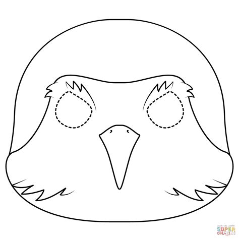 Ace Free Printable Bird Mask Templates Worksheet For 4th Class