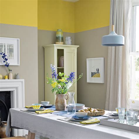 Blue and white is also the ultimate color. Dining room paint ideas - colours and paint effects for ...