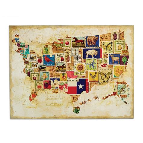 15 Ideas Of United States Map Wall Art