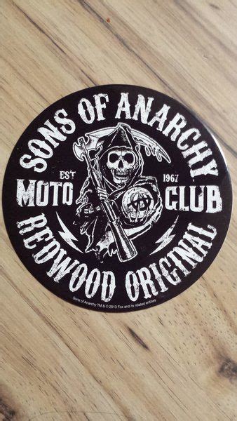 Sons Of Anarchy Samcro Redwood Original Sticker Soa Fx Channel