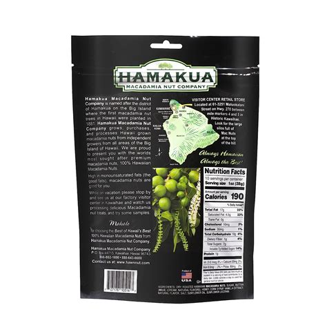 Buy Hamakua Macadamia Nuts Sweet Glazed Butter Rum Hawaiian Grown