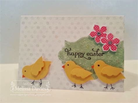 A Card With Two Yellow Birds On It And A Happy Easter Message In The Middle