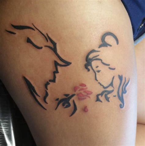 Beauty and the beast tattoo by dottcrudele on deviantart. Say Bonjour To These Magical "Beauty And The Beast" Tattoos | Fazer uma tatuagem, Tatoo, Tatuagem