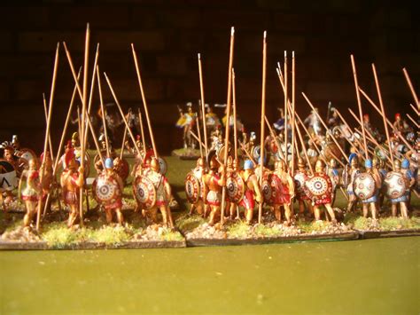 The Battle Of Granicus 334 Bc Close Up Of The Macedonian Phlanaxes