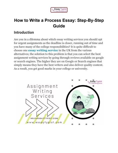 How To Write A Process Essay Step By Step Guide By Douglas Simon Issuu
