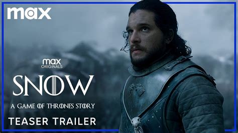 Snow Season 1 Trailer Game Of Thrones Jon Snow Sequel Series Hbo