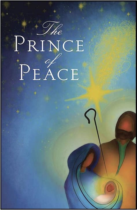 Prince Of Peace Bulletin Cover Letterhead Offering Envelope