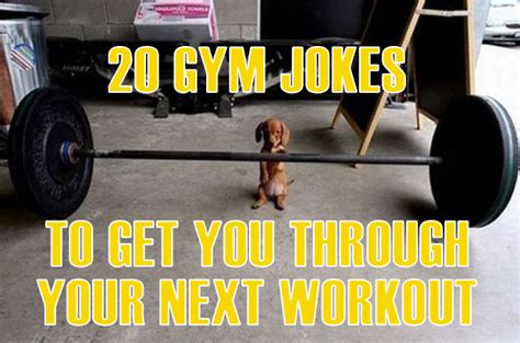 Gym Jokes To Get You Through Your Next Workout