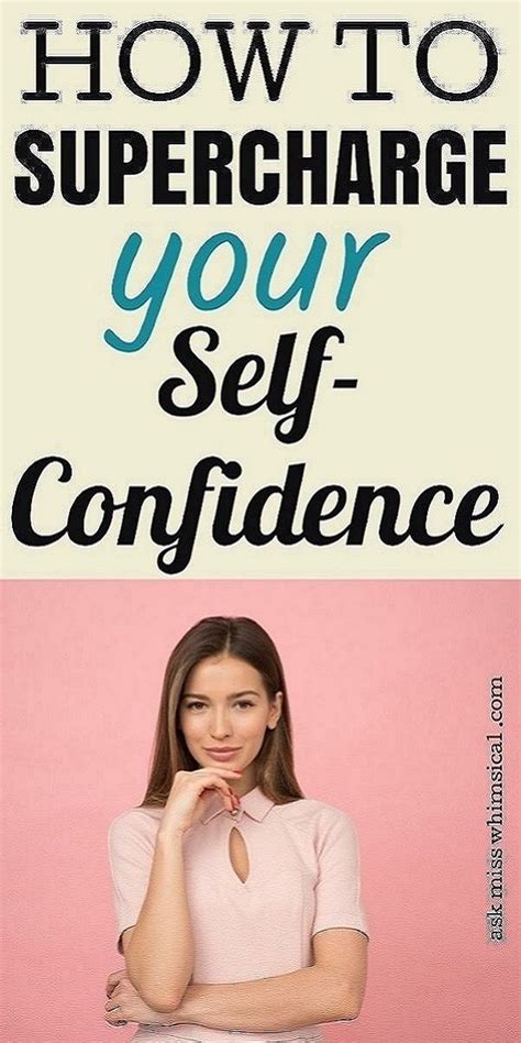 How To Boost Your Self Confidence Simple Tips To Improve Your