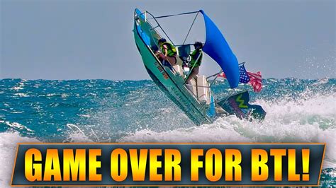 Blue Top Legend Picks The Wrong Wave At Boca Inlet Haulover Inlet