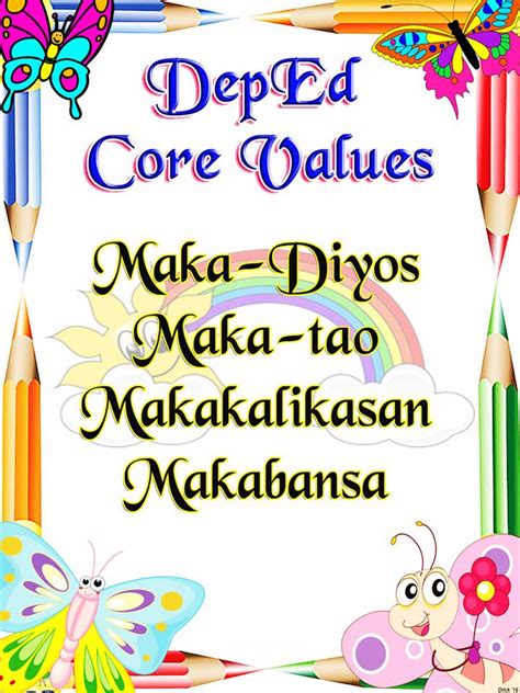 Deped Tambayan Core Values