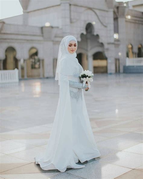 gaun pengantin muslimah syar i sederhana 10 inspirasi gaun pengantin muslimah syar i