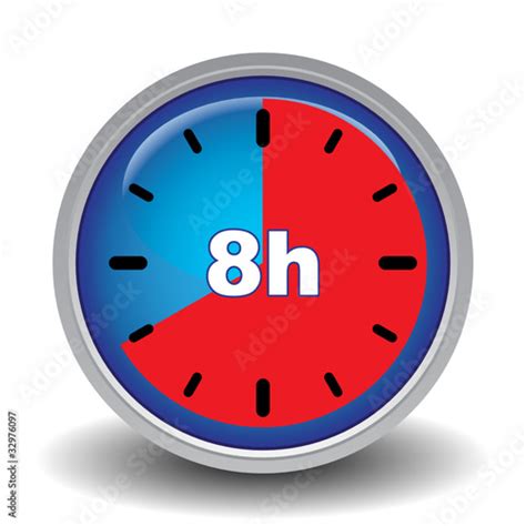 8 Hours Icon Buy This Stock Vector And Explore Similar Vectors At