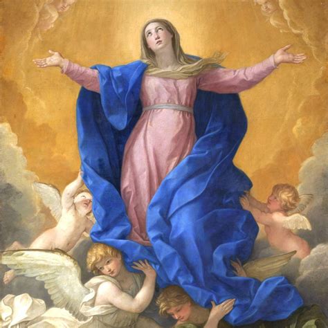 Feast Of The Assumption Of The Blessed Virgin Mary ~ August 15 Pintura Religiosa Santísima