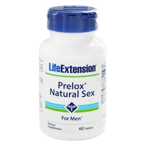life extension prelox natural sex for men 60 tablets