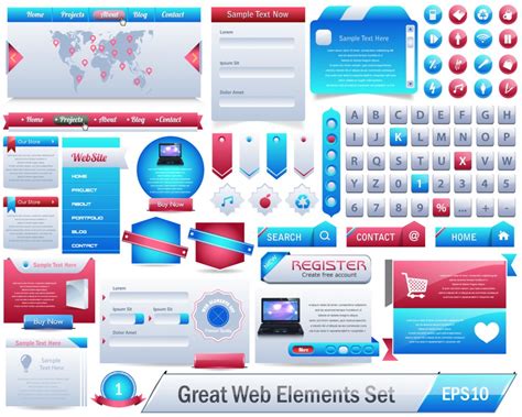 Download Vector Web Design Elements | Vexels Blog