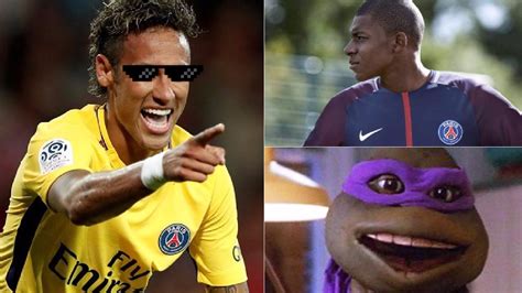 Kylian mbappe is said to apparently resemble the cartoon character donatello. Mbappe Tortue Ninja Donatello