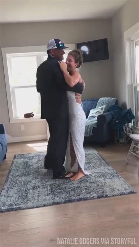 dad surprises daughter with at home prom so sweet an alabama teen was treated to a surprise