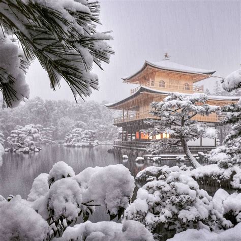 Heavy Snowfall Turns Kyoto Into A Beautiful Winter Wonderland Kyoto
