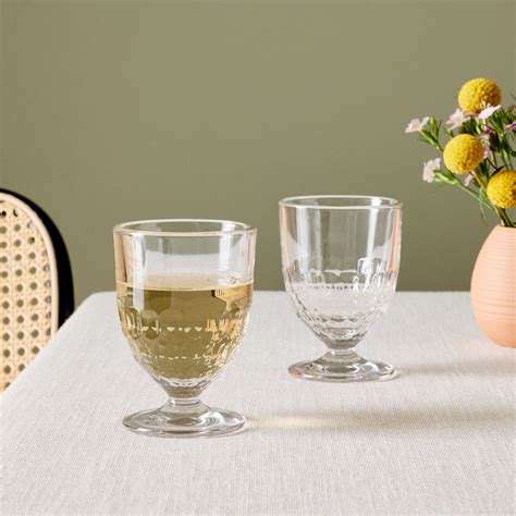 la rochère artois glasses set of 6 glass 3 sizes on food52