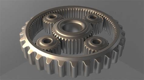 Gears 3d Model Animated Cgtrader