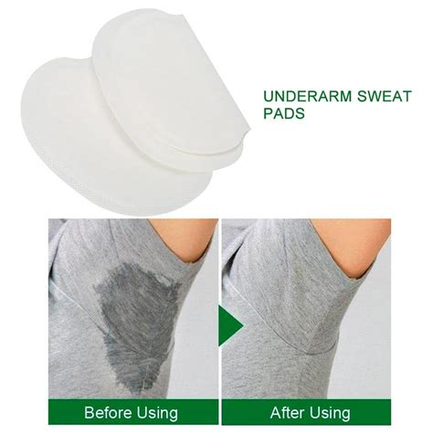 Faginey Underarm Paddisposable Underarm Sweat Absorbent Pads Unisex