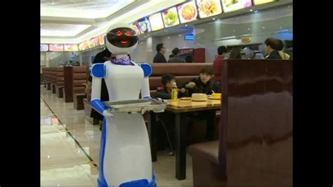 Watch Chinese Restaurant Now Using Robotic Waiters National
