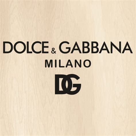 Dolce And Gabbana Milano Svg Download D And G Milano Vector File